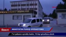 Amasya'da fuhuş operasyonu