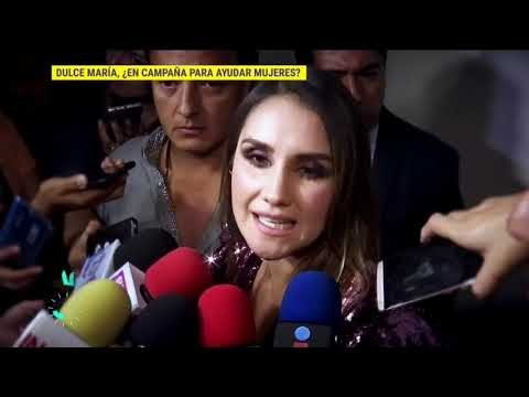 Dulce María en campaña que apoya a mujeres abandonadas | De Primera Mano