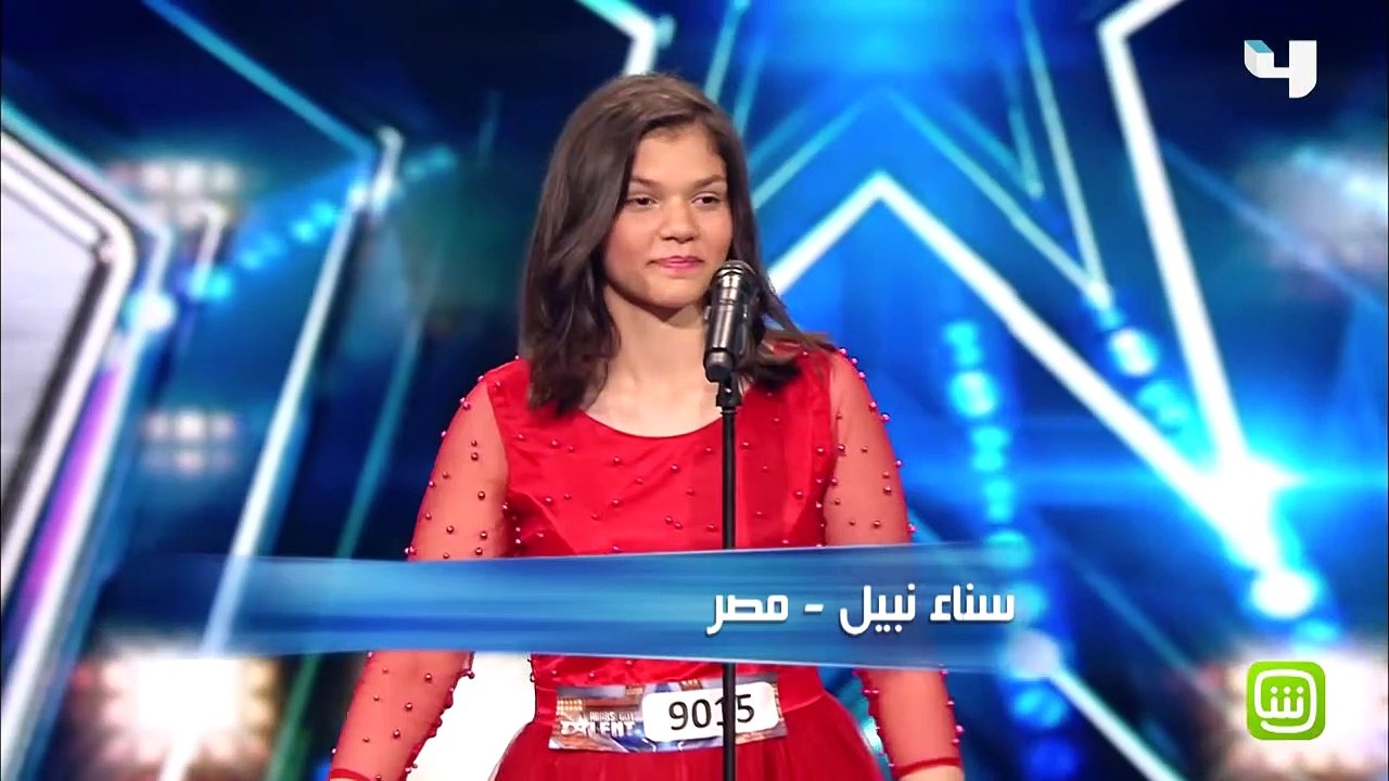 حفيدة أم كلثوم سناء نبيل تصدم الجميع وتطرب اللجنة والجمهور #ArabsGotTalent