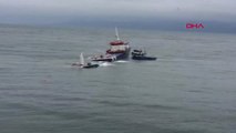 Balıkesir Marmara Adası'nda Karaya Oturarak Yan Yatan Yük Gemisi, Tamamen Battı