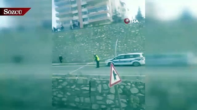 Trafik polisi, görevli gittiği kaza yerinde oğlunun ölüm haberini aldı