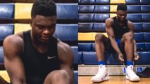 Zion Williamson Makes His RETURN Against Syracuse Wearing A WHOLE Different Shoe!