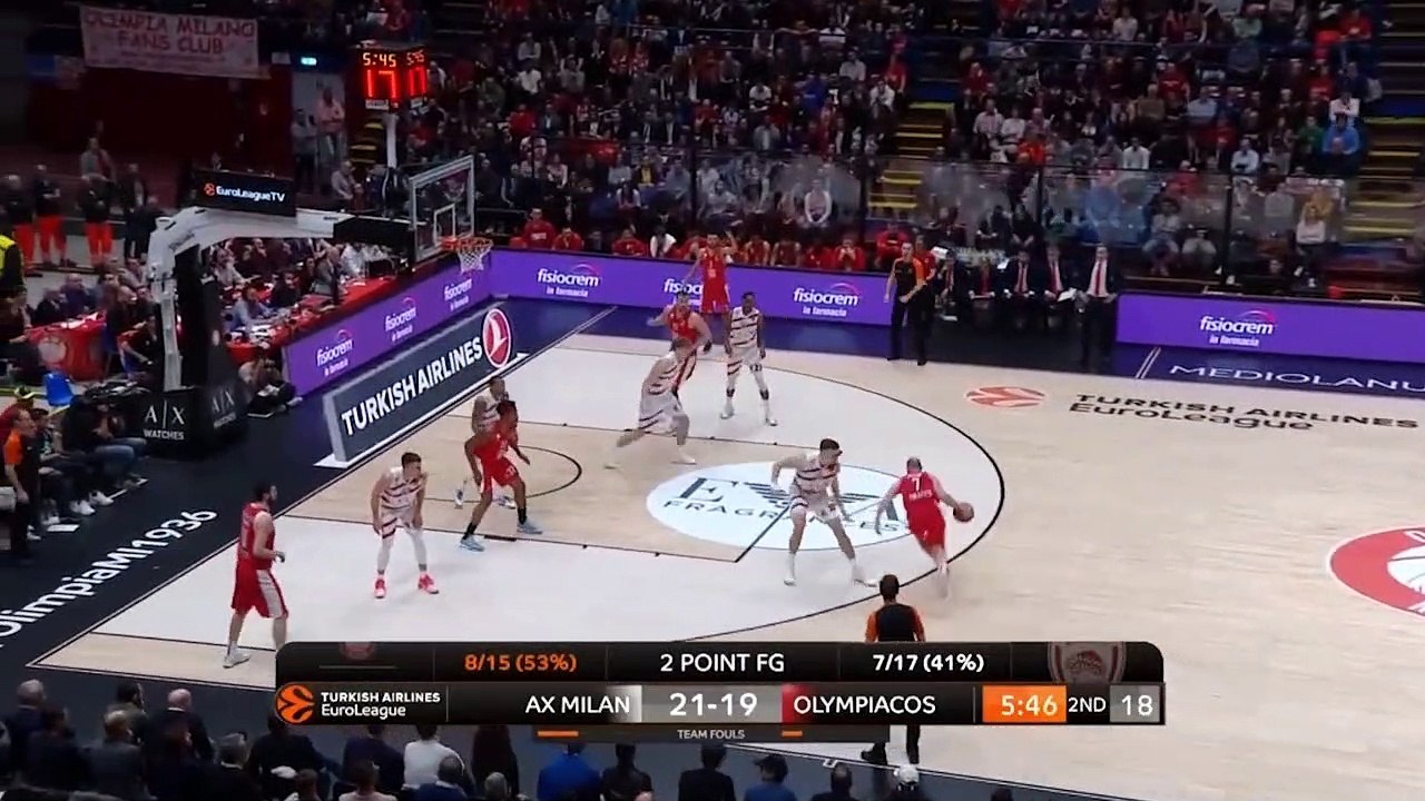 Vassilis Spanoulis goes straight to bench with ankle sprain