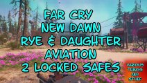 Far Cry New Dawn rye & Daugher Aviation 2 Locked Safes