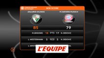 Kaunas domine le Bayern - Basket - Euroligue (H)