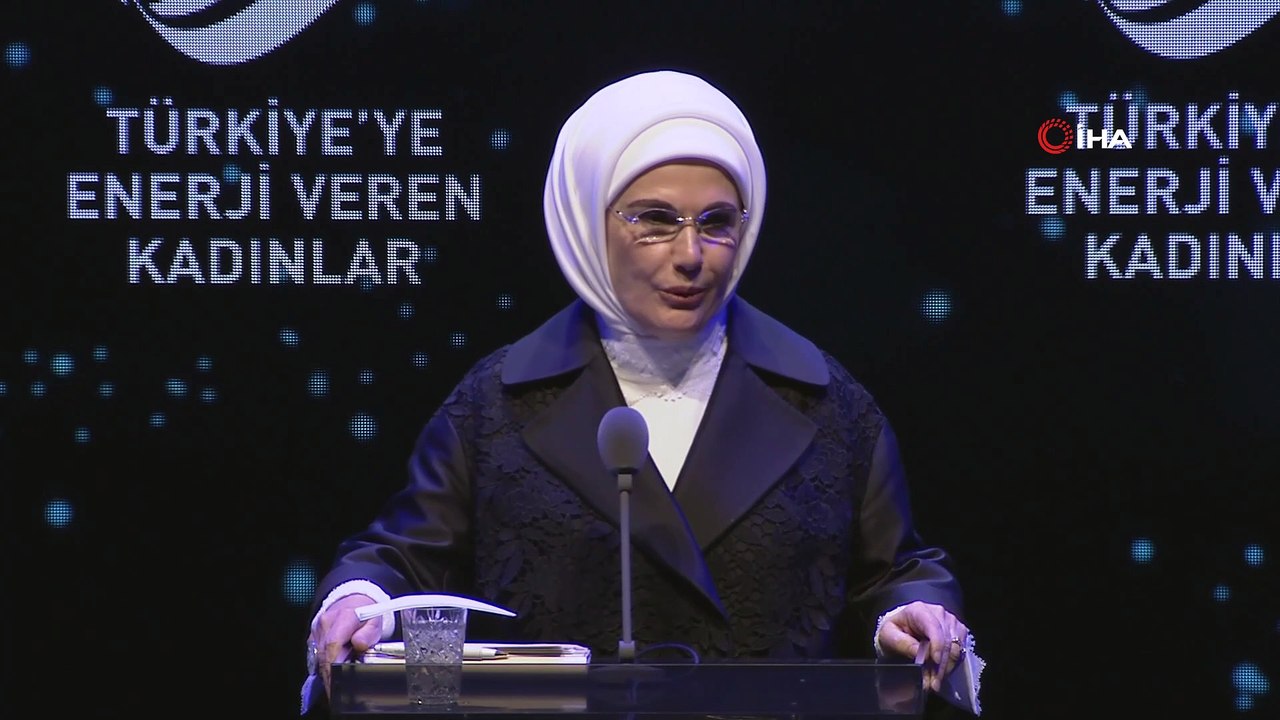 Emine Erdoğan:  'Kadın enerjisinin işin içine g...