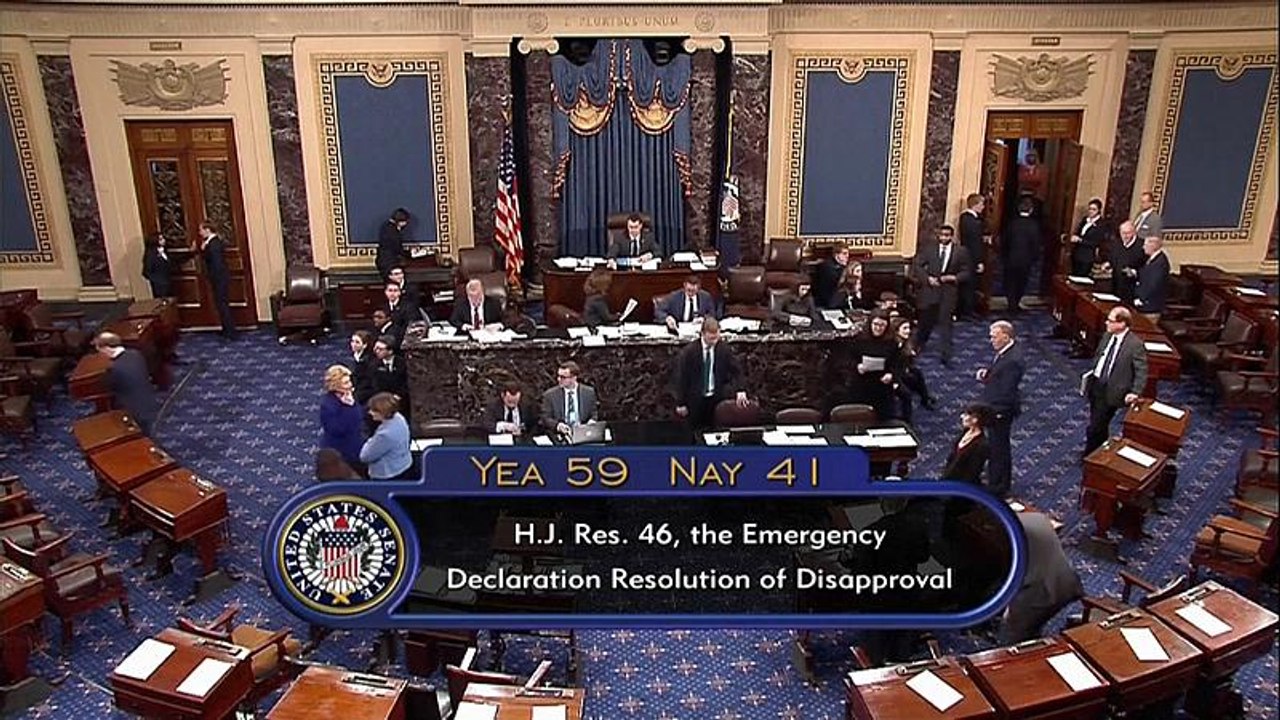 US-Senat stimmt für Ende des Notstands