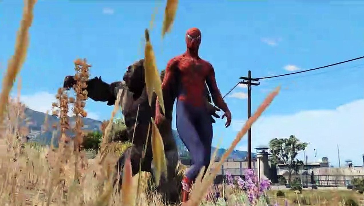 TEAM SPIDER-MAN VS GORILLA ARMY - EPIC BATTLE