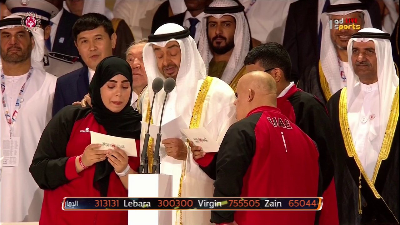 عدسة الصدى تستعرض أبرز لقطات افتتاح الأولمبياد الخاص