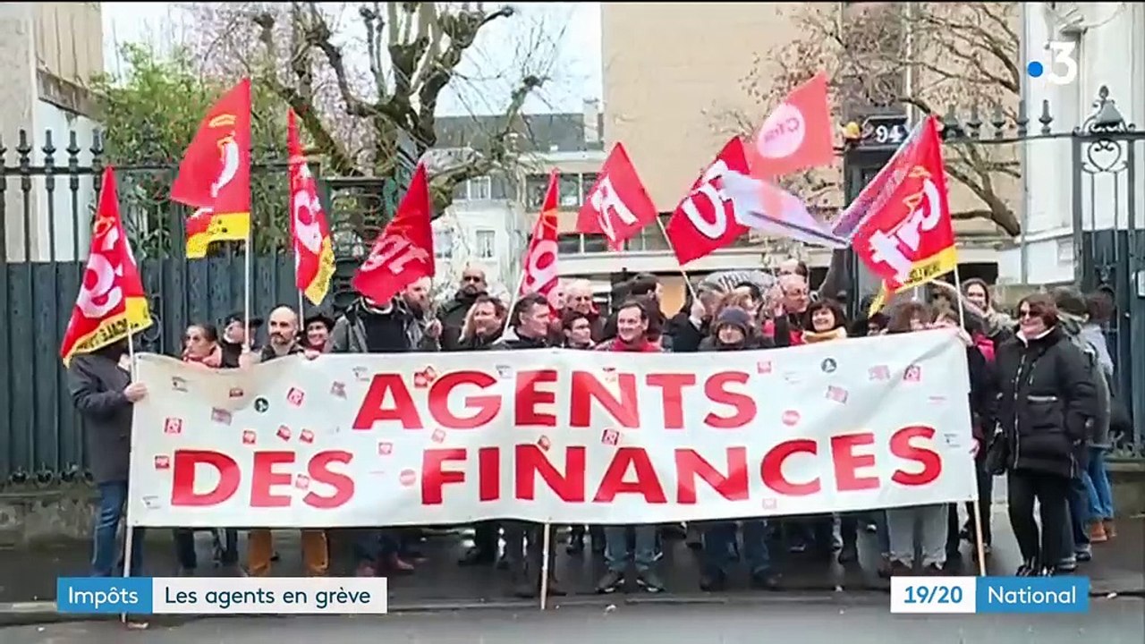 Impôts : les fonctionnaires en grève pour sauver les trésoreries locales