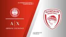 AX Armani Exchange Olimpia Milan - Olympiacos Piraeus Highlights | EuroLeague RS Round 26