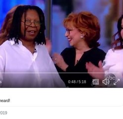Whoopi Goldberg Returns to 'The View' After Near-Death Sickness