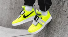 NIKE AIR FORCE 1 UTILITY VOLT LOW STRAP SNEAKER DETAILED REVIEW HYPEBEASTS