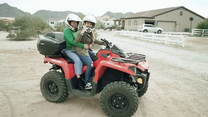 Daredevil Grandma Learns To Ride ATV