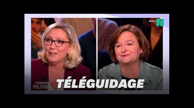 Téléguidé , Marine Le Pen se moque de la candidature de Loiseau