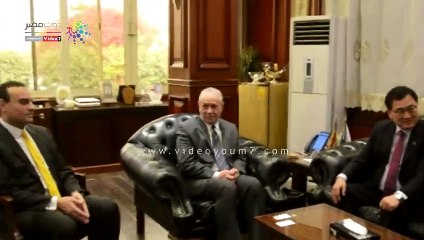 محافظ الأقصر يشهد مراسم توقيع خطاب نوايا مع مدينة جيونج جو الكورية