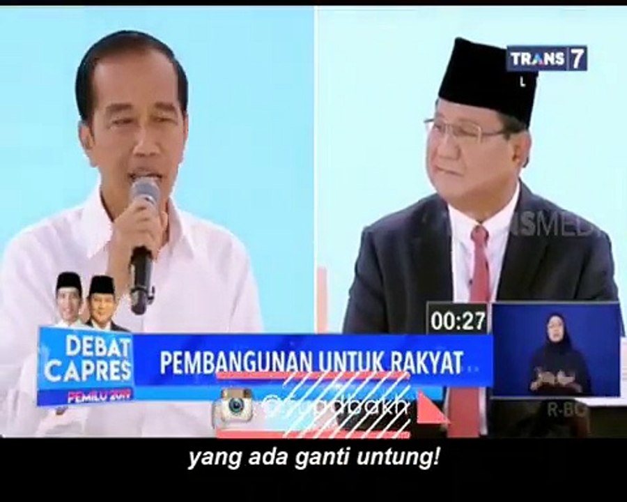 Tidak Ada Ganti Untung, Tapi Ganti Buntung Jokowi vs Fuadbkh