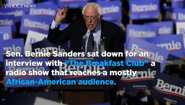 Bernie Sanders on 'The Breakfast Club' is a 'no' on slavery reparations