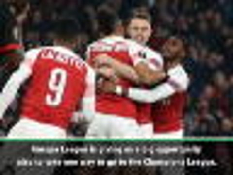 Arsenal can 'feel the possibilty' of Europa League win - Emery