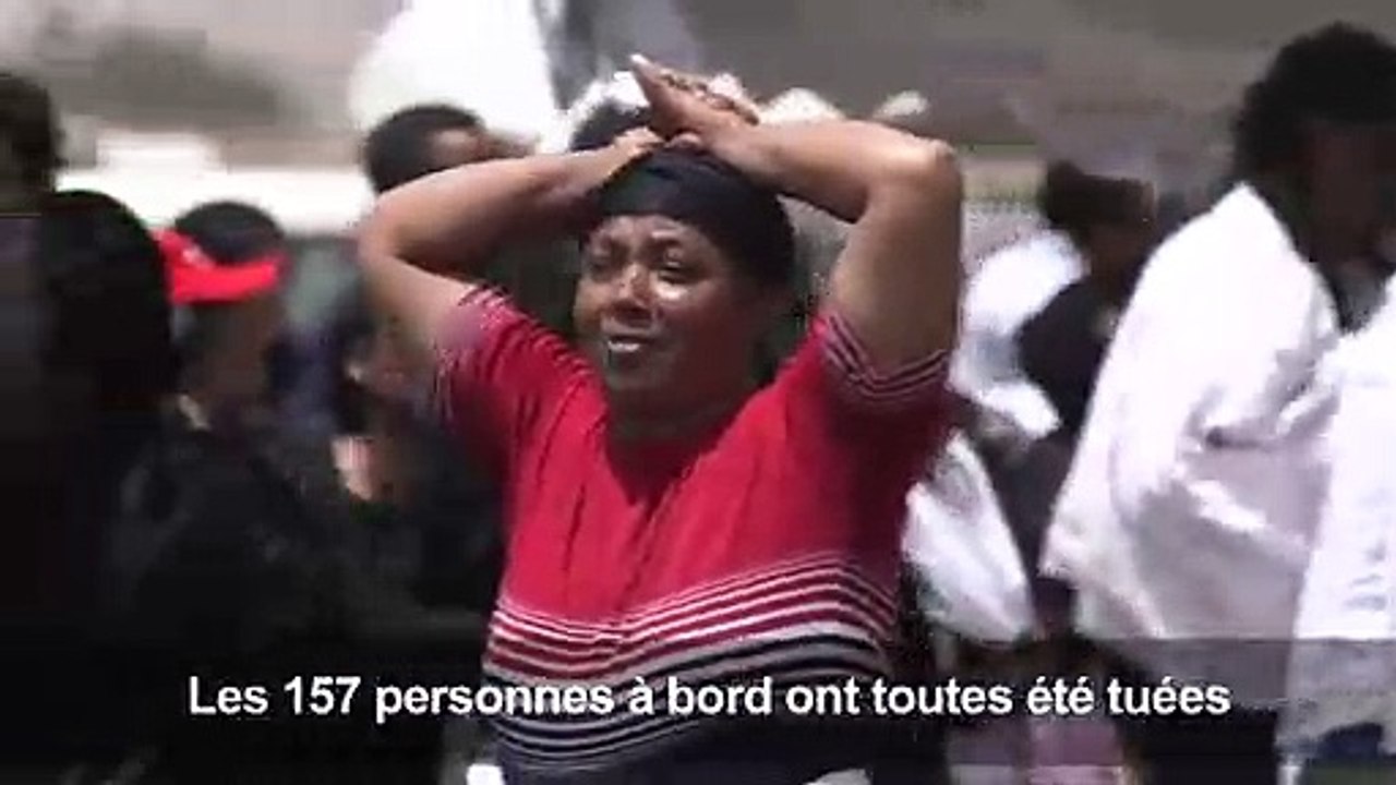 Éthiopie: sur le site du crash, des familles en pleurs