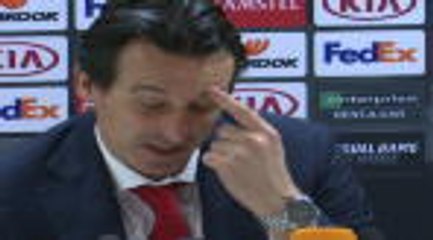 Emery proud of Arsenal players after 'difficult week'