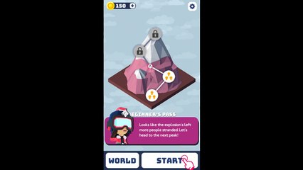 Hang Line Mountain Climber First Look Android Gameplay ( January 2019 )