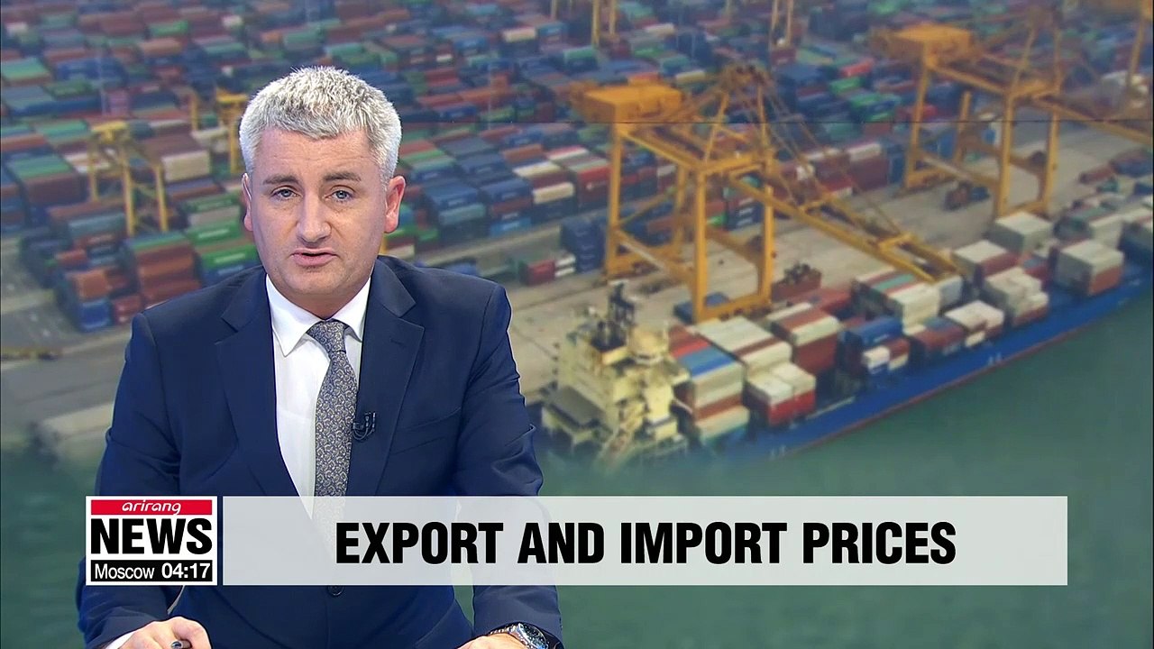 S. Korea's export prices up 0.2% m/m, import prices up 1.9% m/m in Feb.