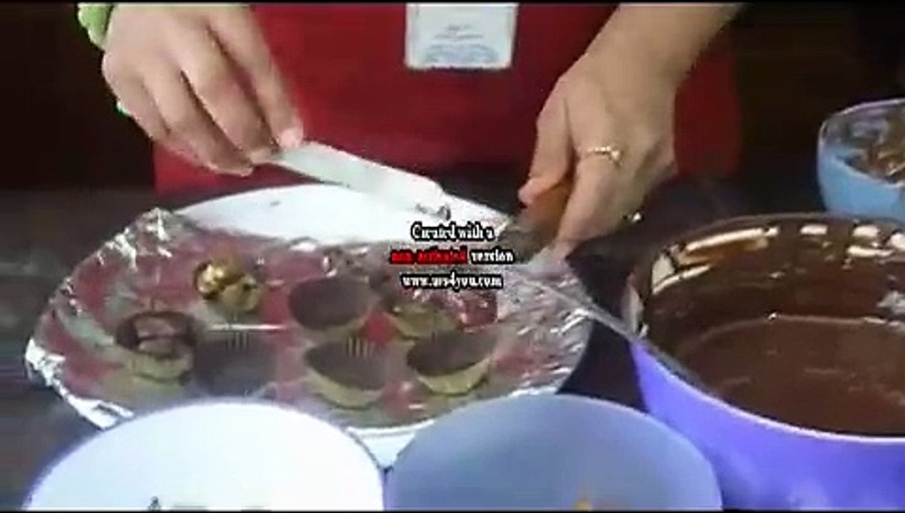 How to make almonds caramel chocolate