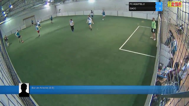 But de Antoine (4-8) - FC AQUITEL 2 Vs CACC - 14/03/19 19:00 - LIGUE 4 - Poitiers Game Parc