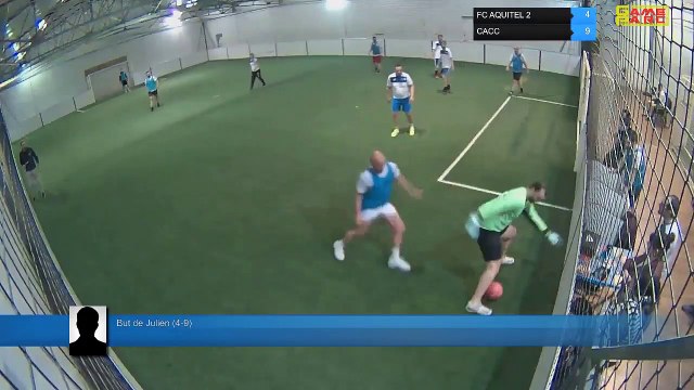 But de Julien (4-9) - FC AQUITEL 2 Vs CACC - 14/03/19 19:00 - LIGUE 4 - Poitiers Game Parc