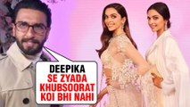 Ranveer Singh PRAISES Deepika Padukone WAX Statue In London, Madame Tussauds