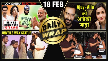 Deepika Wax Statue, Alia South Film Debut, Ranbir - Deepika Filmfare 2019 | Top 10 News