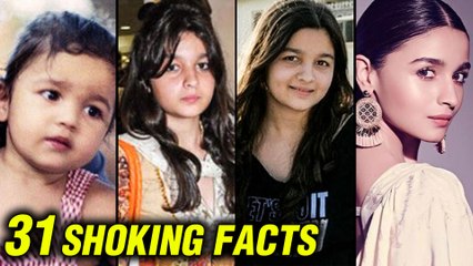 Alia Bhatt 31 SHOCKING UNKNOWN Facts | Happy Birthday Alia Bhatt