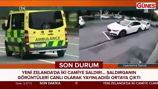 Yeni Zelanda'da iki camiye silahlı saldırı
