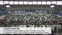 Brazilian city mourns victims of school massacre