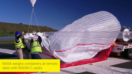 How NASA gets container weight data in real time