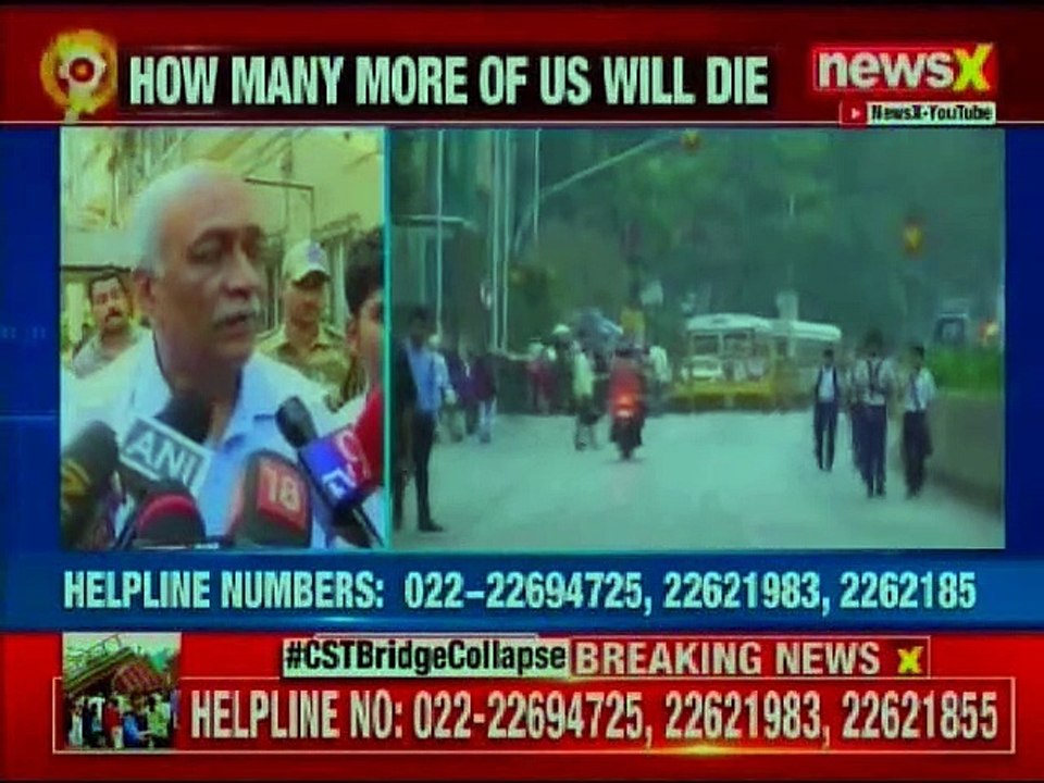 Mumbai CST Footover Bridge Collapse: 6 Dead, 36 Injured as bridge Collapses near CST railway station
