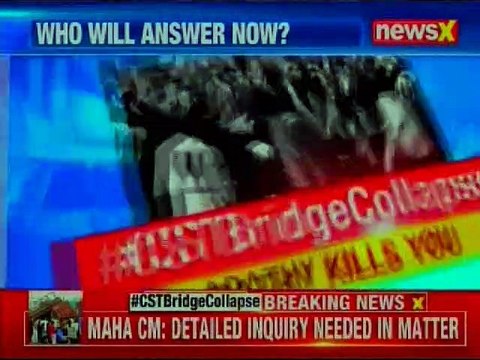 Mumbai CST Footover Bridge Collapse: Maharashtra CM Devendra Fadnavis Briefs Media about the Tragedy