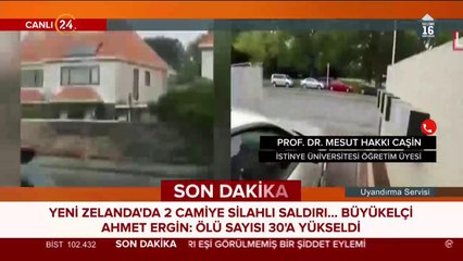 Yeni Zelanda'da 2 camiye silahlı saldırı
