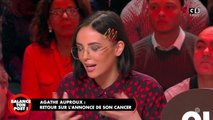 Agathe Auproux évoque son combat contre le cancer et sa période de déni
