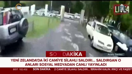 Camiye saldıran terörist yakalandı