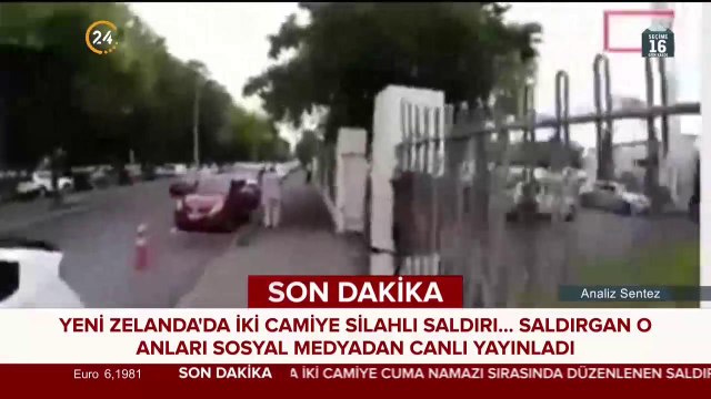 Yeni Zelanda'da 2 camiye silahlı saldırı