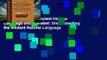 Full E-book  The Ancient Hebrew Language and Alphabet: Understanding the Ancient Hebrew Language