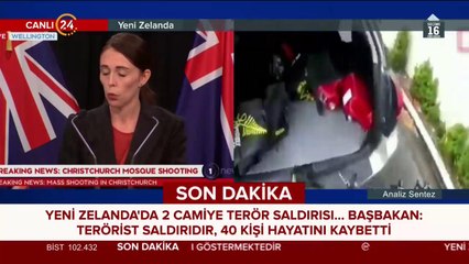 Yeni Zelanda'da 2 camiye silahlı saldırı