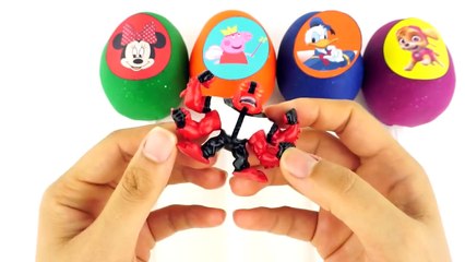 Learn Colors Finger Family Mickey Mouse Peppa Pig Paw Patrol Donald Lo