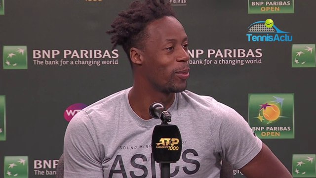 ATP - Indian Wells 2019 - Gaël Monfils à Miami ? : L'idée c'est que Elina Svitolina gagne le tournoi
