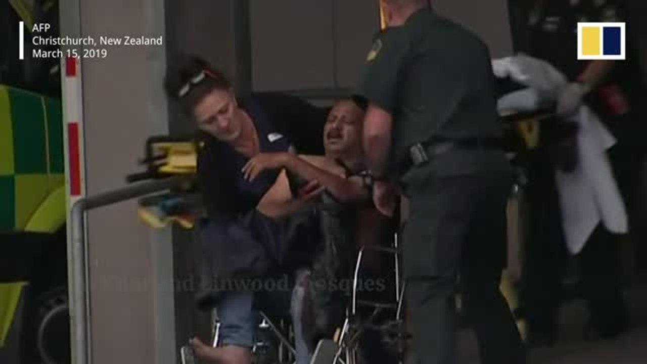 At least 40 dead, four people arrested after attack on mosques in Christchurch, New Zealand