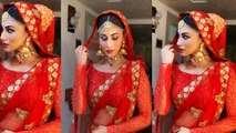 Mouni Roy looks stunning in beautiful bridal lehenga; Check Out | FilmiBeat
