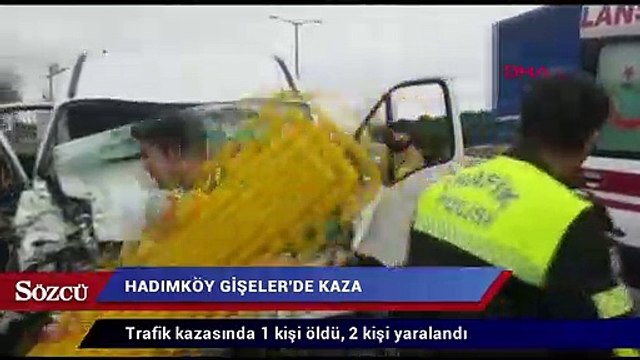 TEM’de feci kaza: 1 ölü 2 yaralı