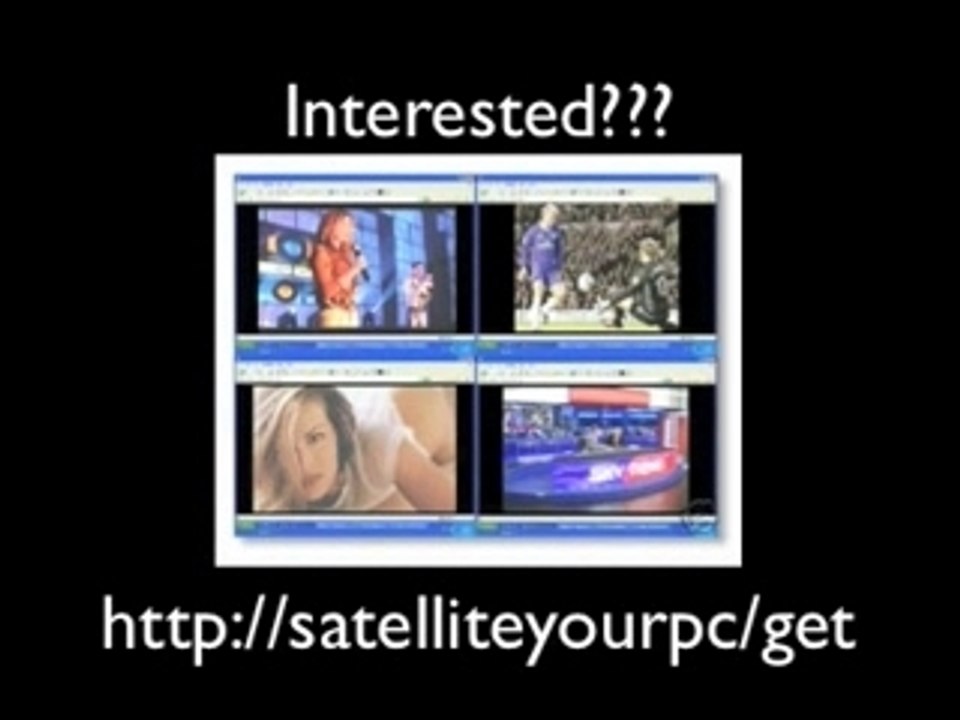 Satellite Tv To PC